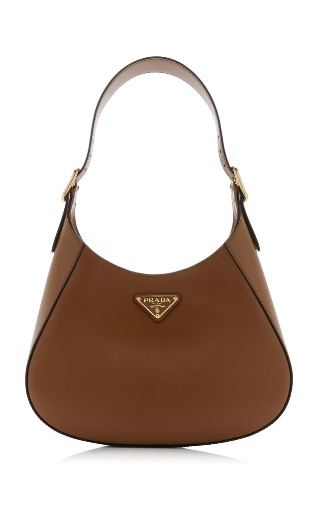 ショルダーバッグ・ポシェット PRADA Women Bags 1BH219 2CYSF03BH Brown Prada Prada Logo-Plaque Shoulder Bag - Shoulder Bags