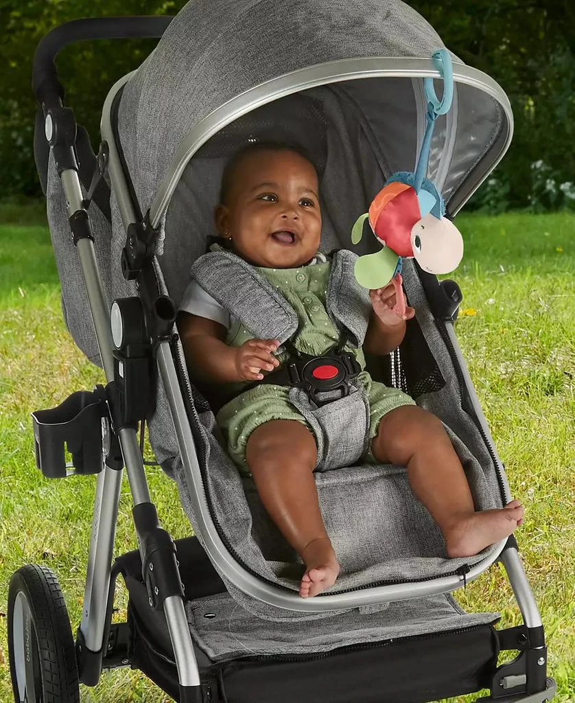 Fisher Price Planet Friends Sea Me Bounce Turtle Baby Stroller Toy with Sensory Details 3