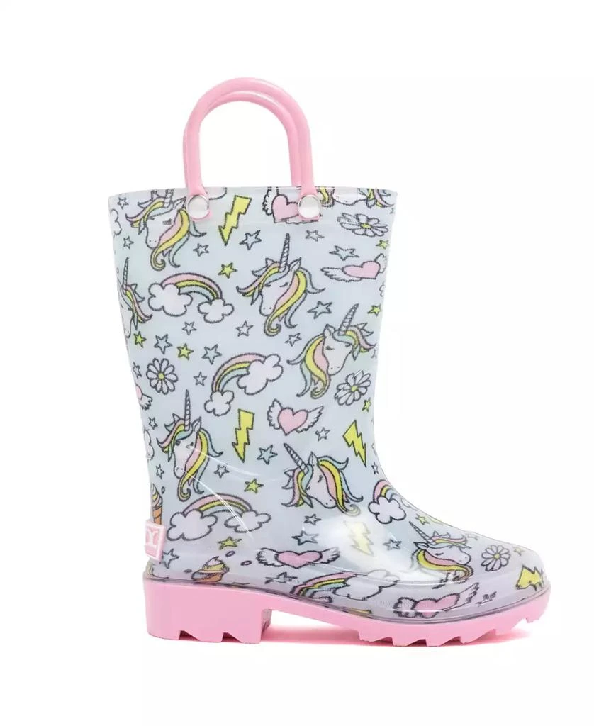 Macy
s Toddler Girls
 Svea Unicorn Printed Rain Boots 2