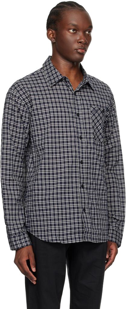 Saturdays NYC Navy Luis Shirt