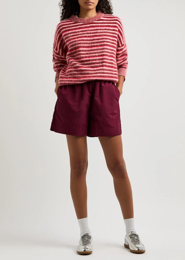 LMND LEMONADE Dakota striped brushed-knit jumper 4