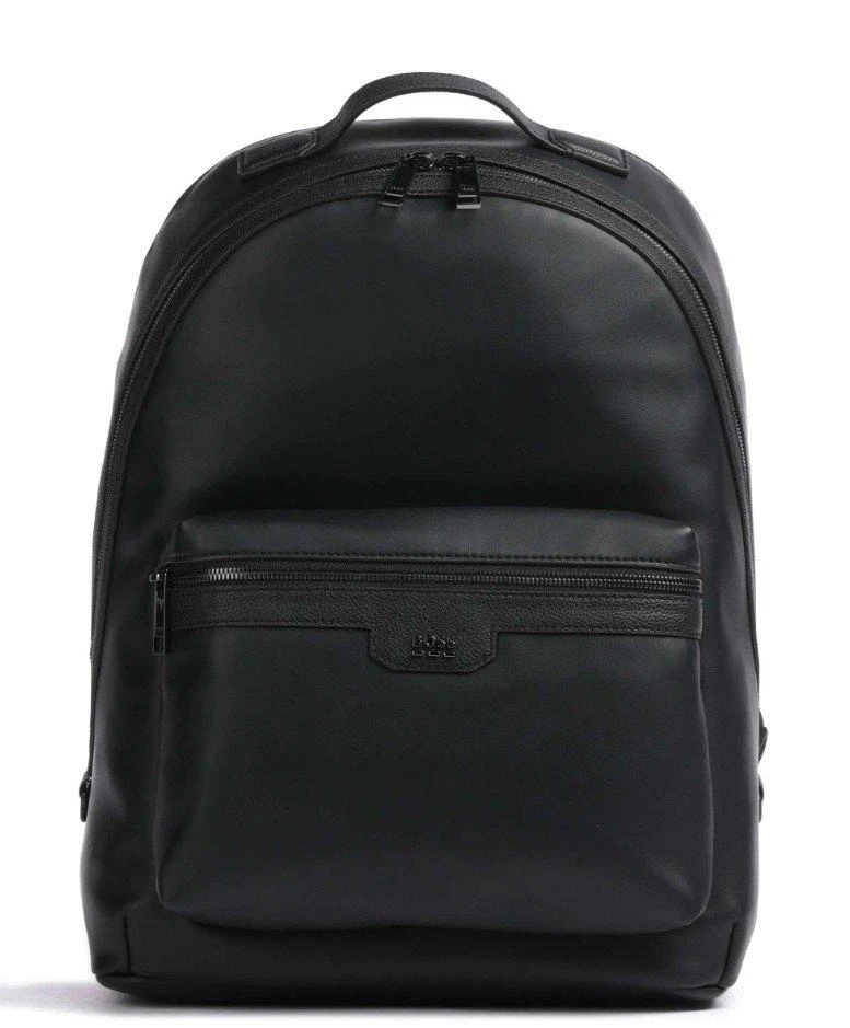 Hugo Boss Boss Hugo Boss Logo Lettering Zipped Backpack 1