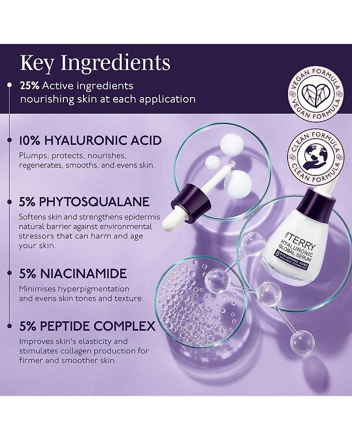 BY TERRY Hyaluronic Global Serum 1 oz. 5