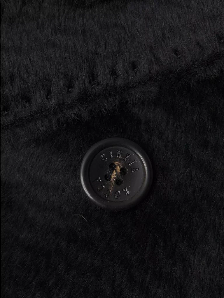 Cinzia Rocca Pressed Alpaca Wrap Long Coat 6
