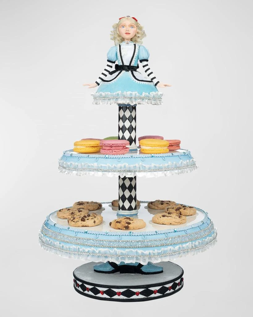 Katherine's Collection Tiny Alice Tiered Tray 1