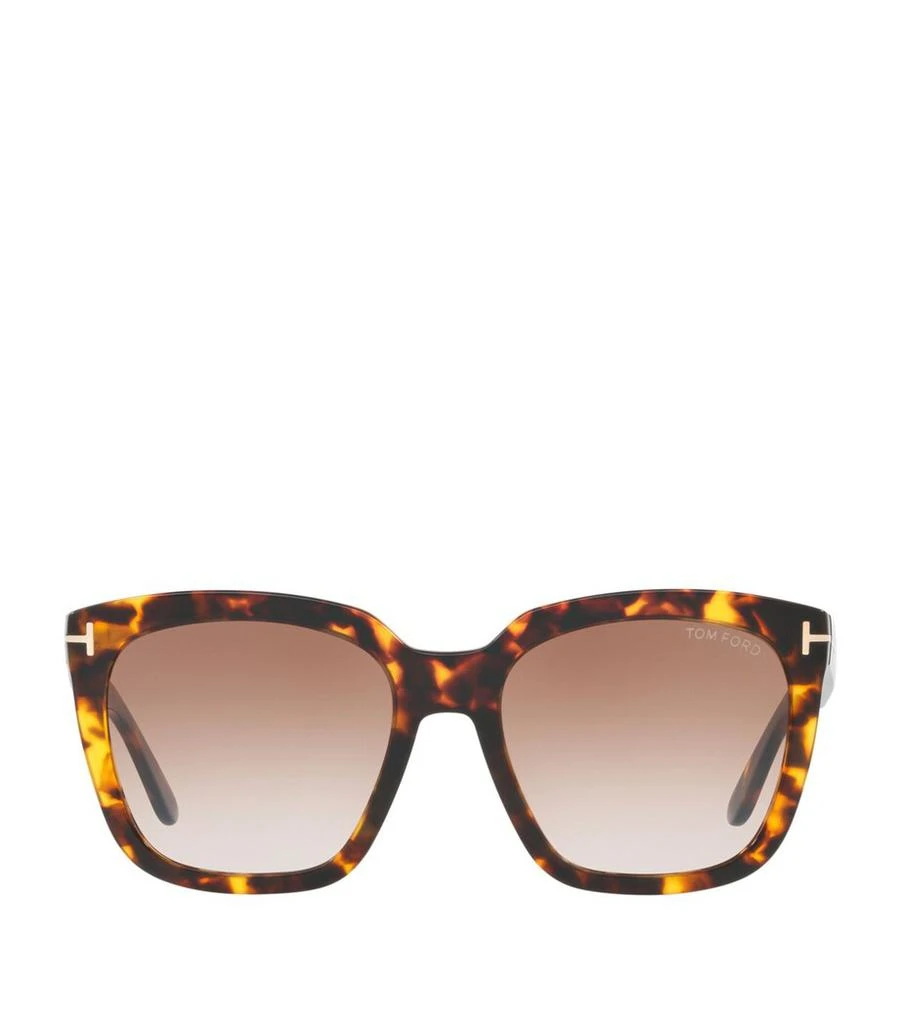 Tom Ford Rounded Square UV Sunglasses TOM FORD Carla 52MM Square Sunglasses | Saks Fifth Avenue main image 3