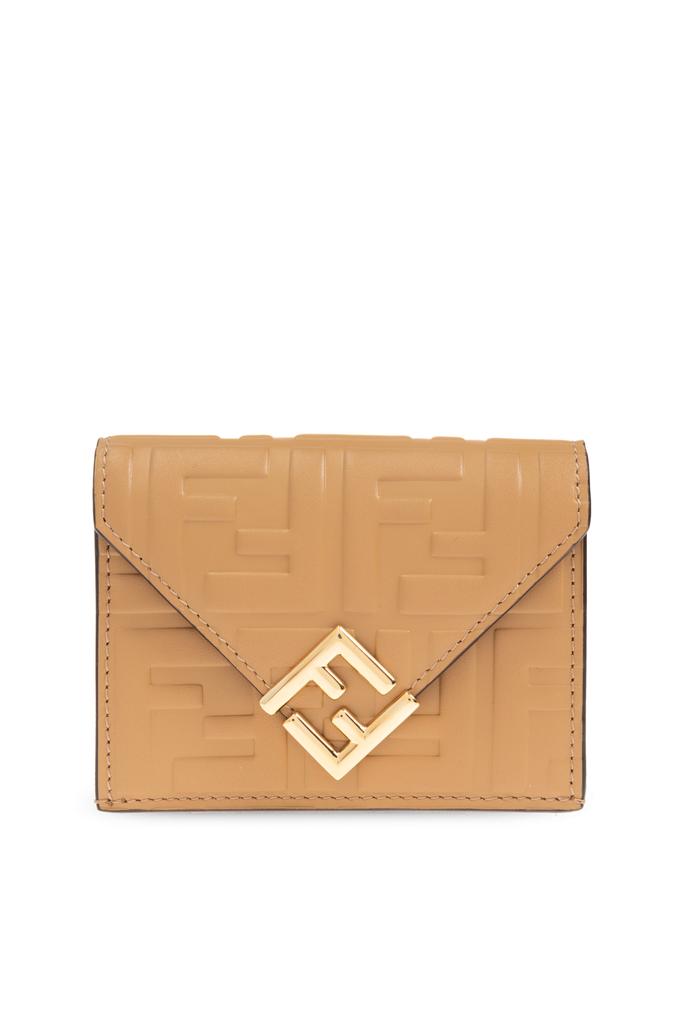 FENDI｜HALF-LENGTH WALLETS (FF DIAMOND ZIP-AROUND MEDIUM FF Diamonds Zip Around Medium Leather Black | Fendi