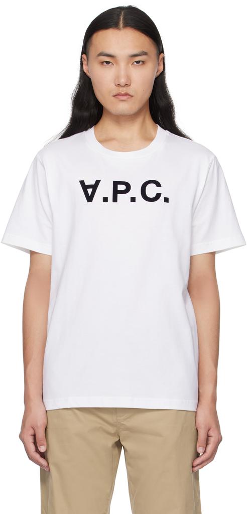 A.P.C. T-shirt Print Label - T-Shirts - BeyondStyle