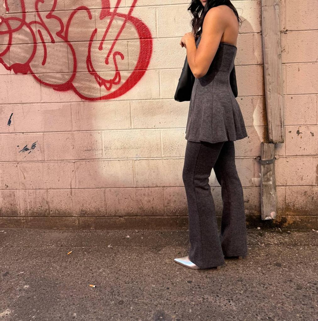 Moon River Moon River - Down To Business Flare Pants