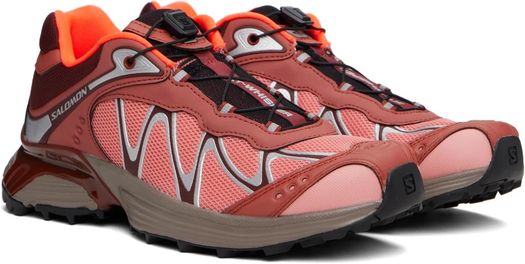 Salomon Pink & Burgundy XT-Whisper Sneakers 4