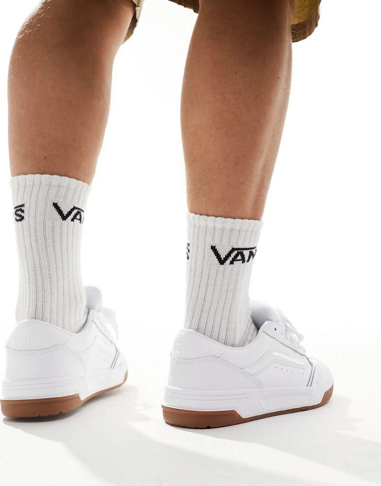 Vans Vans Hylane chunky trainers in white with gum sole 3