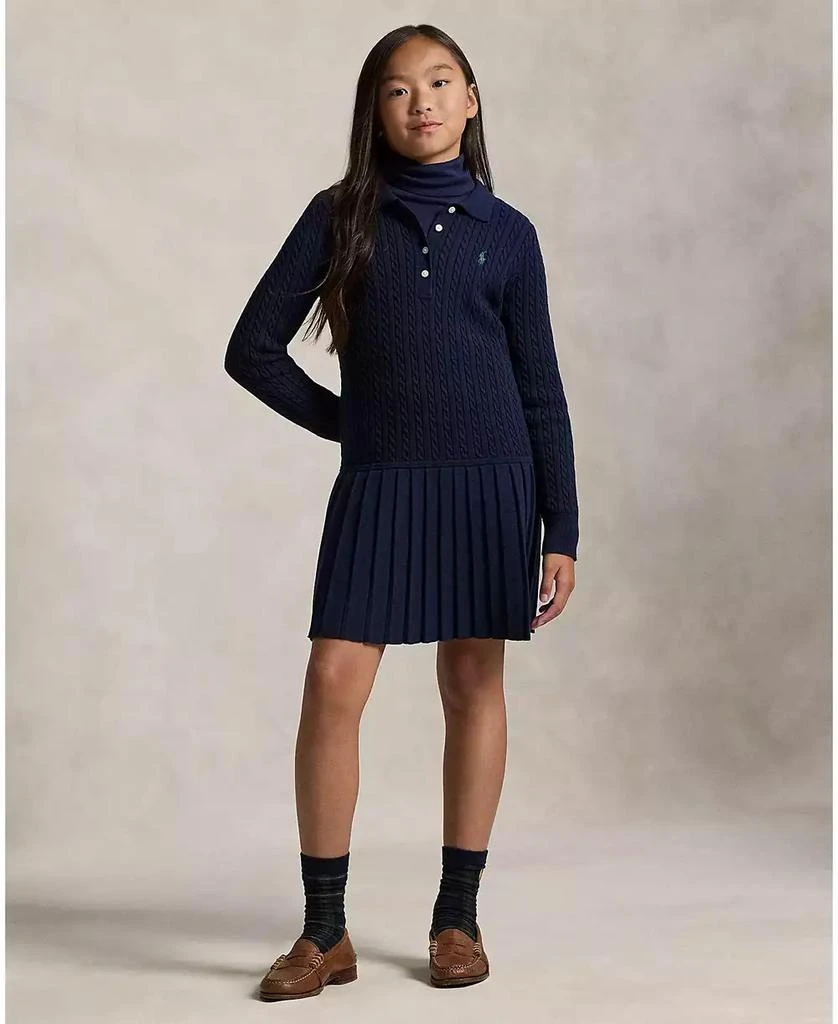 sachin and babi light blue dress Vintage Ralph Lauren Hand Knit Sweater Dress Sampler ABC Baby Sweater  Needlepoint, Americana, Folk,