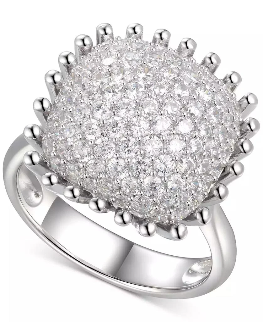 Macy
s Cubic Zirconia Pavé Statement Ring in Sterling Silver
