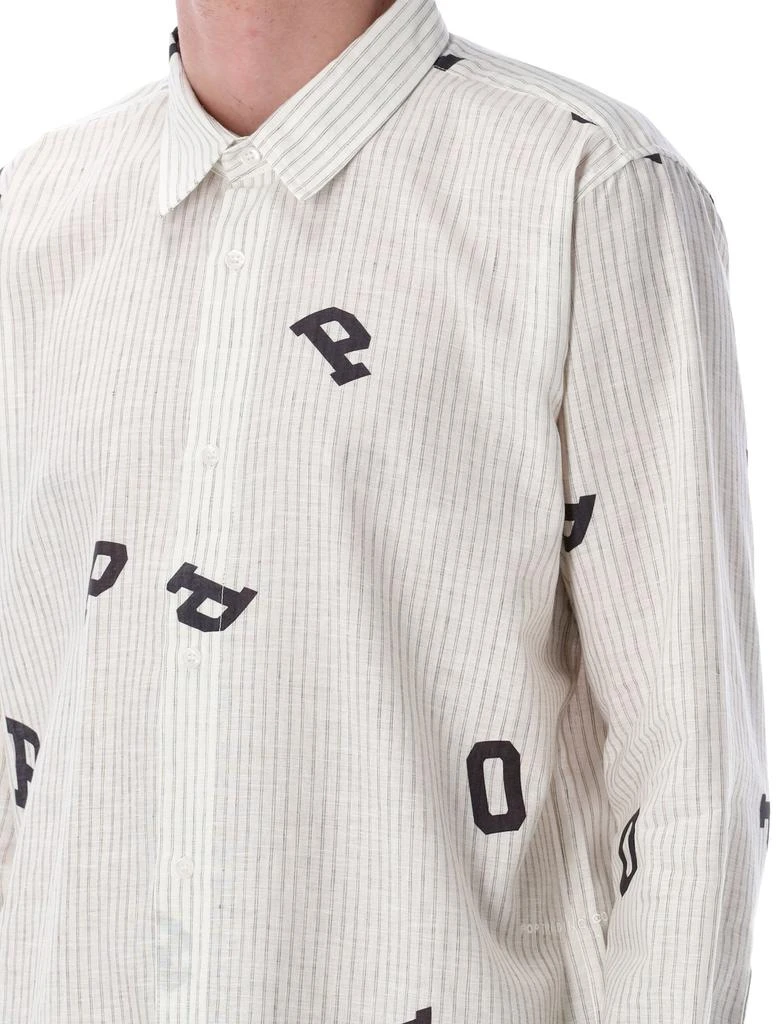 Pop Trading Company Pop Trading Company Letters Pattern Shirt 3