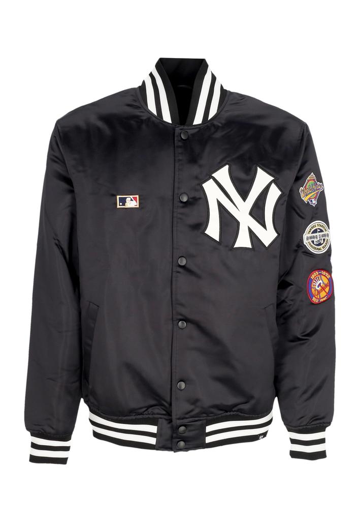 47 Brand Men's Mlb Multi Kingsland Jacket Neyyan Jet Black