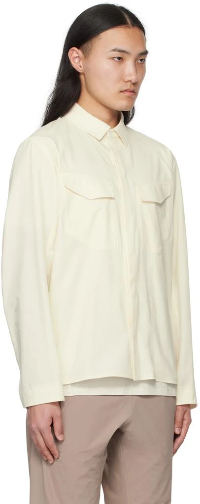 Veilance Beige Field Shirt 2