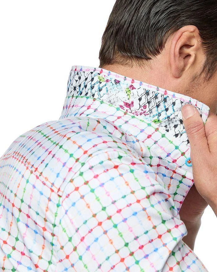 Robert Graham Ashbrook Textural Pattern Button Down Shirt   5