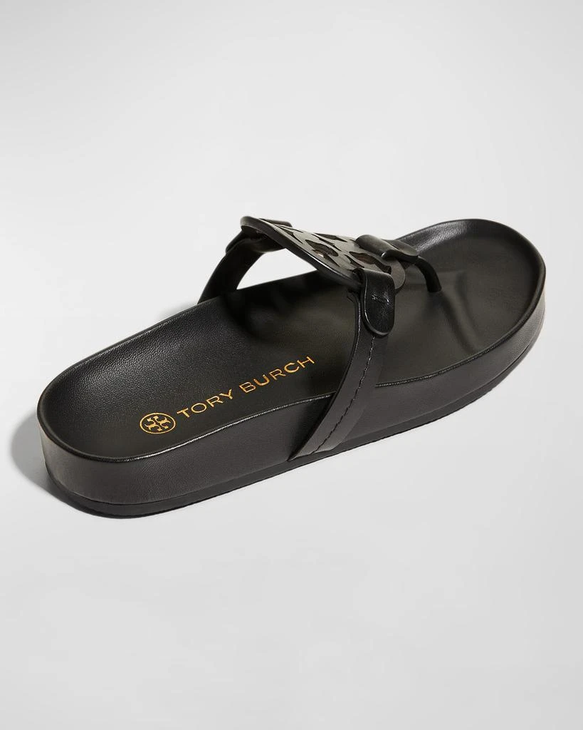 Tory Burch Miller Cloud Leather Thong Sandals 3