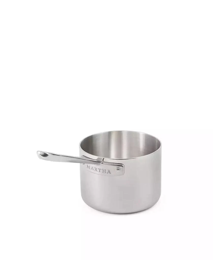 Martha Stewart Martha by Martha Stewart Stainless Steel 2 QT Saucepan with Lid 3