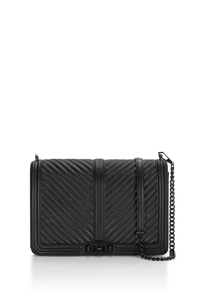 Rebecca Minkoff Chevron Quilted Jumbo Love Crossbody 1