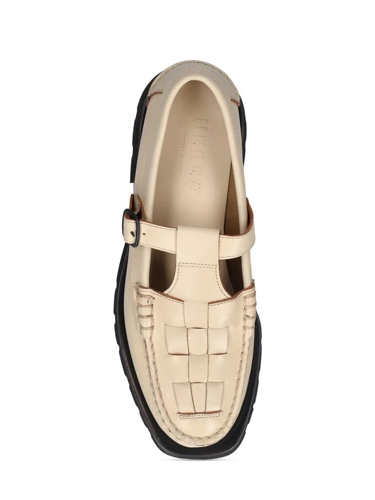 HEREU 25mm Soller Sport Leather Loafers 5