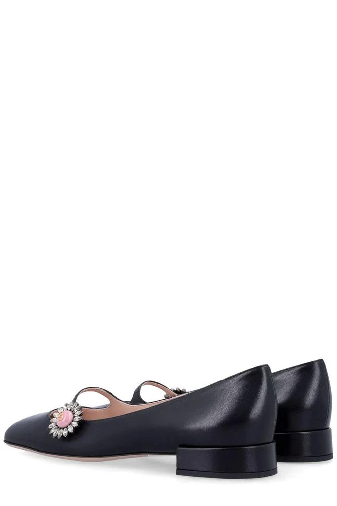 Valentino Valentino Garavani Preshoes Square-Toe Ballet Flats 4
