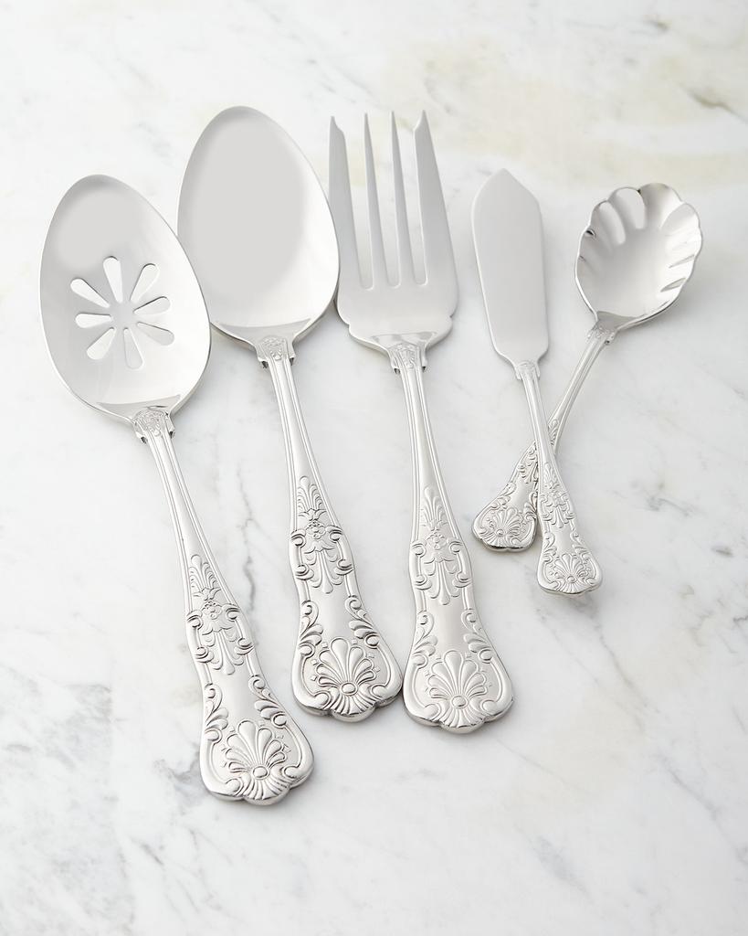 Wallace Silversmiths 65-Piece Queens Flatware Service
