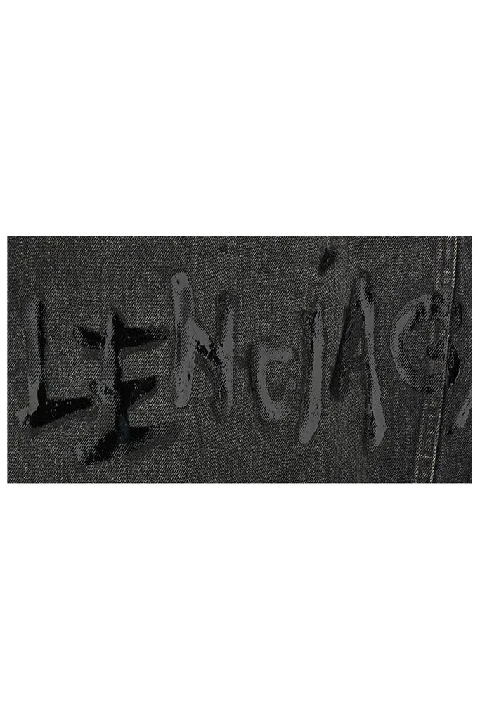 Balenciaga Balenciaga Used Effect Denim Jacket 3