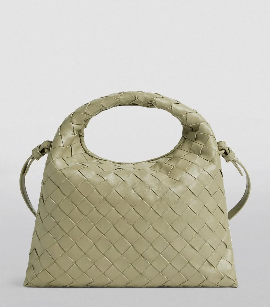 Bottega Veneta Mini Leather Hop Cross-Body Bag 3