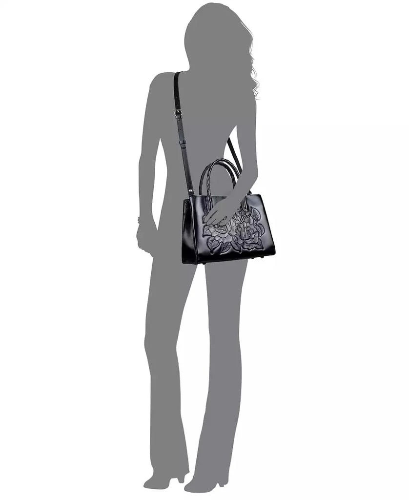 Patricia Nash Genovese Medium Leather Top Handle Bag 5