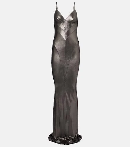 Shop Metallic-effect jersey gown on Sale at BeyondStyle  Get 32% Off  Metallic-effect jersey gown with Limited-Time Flash Deals, Exclusive  Discounts, and Special Offers. Enjoy Unbeatable Savings on Metallic-effect jersey  gown, Compare