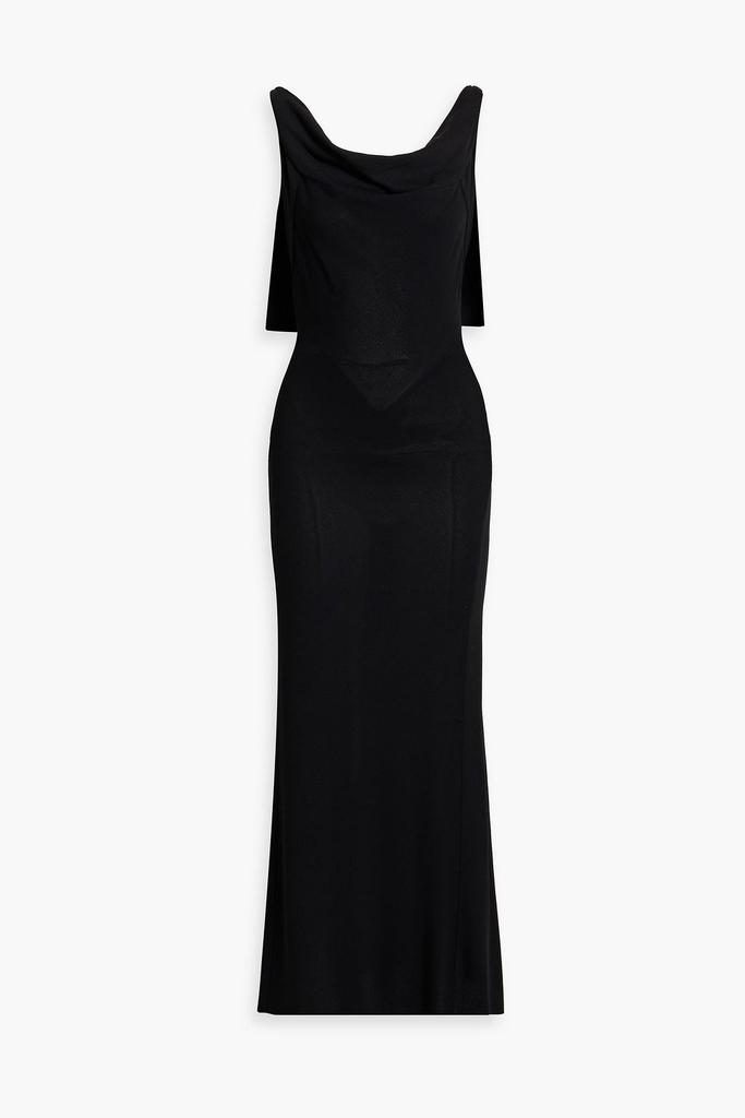 Alaïa Black asymmetrical skeleton dress - Dresses & Skirts