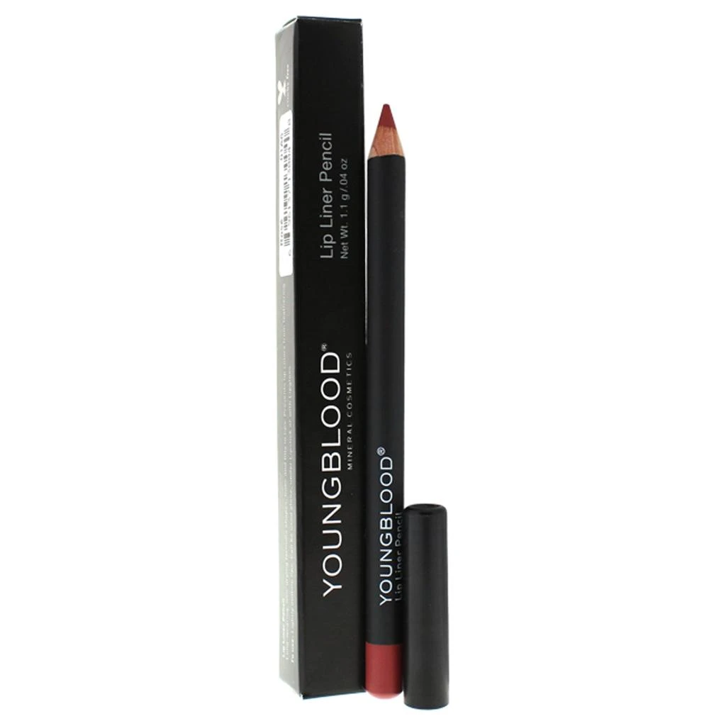 Youngblood Lip Liner Pencil - Rose by for Women - 0.04 oz Lip Liner