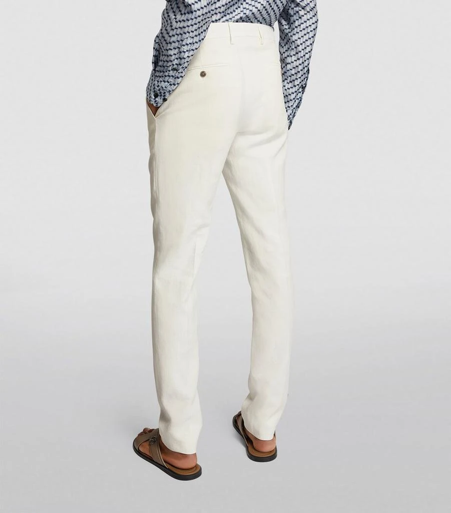 Giorgio Armani Linen Double-Breasted Two-Piece Suit 7