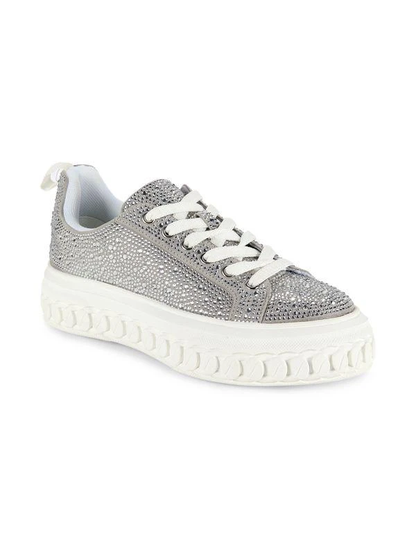 BCBG Riso Crystal Embellished Low Top Sneakers 2