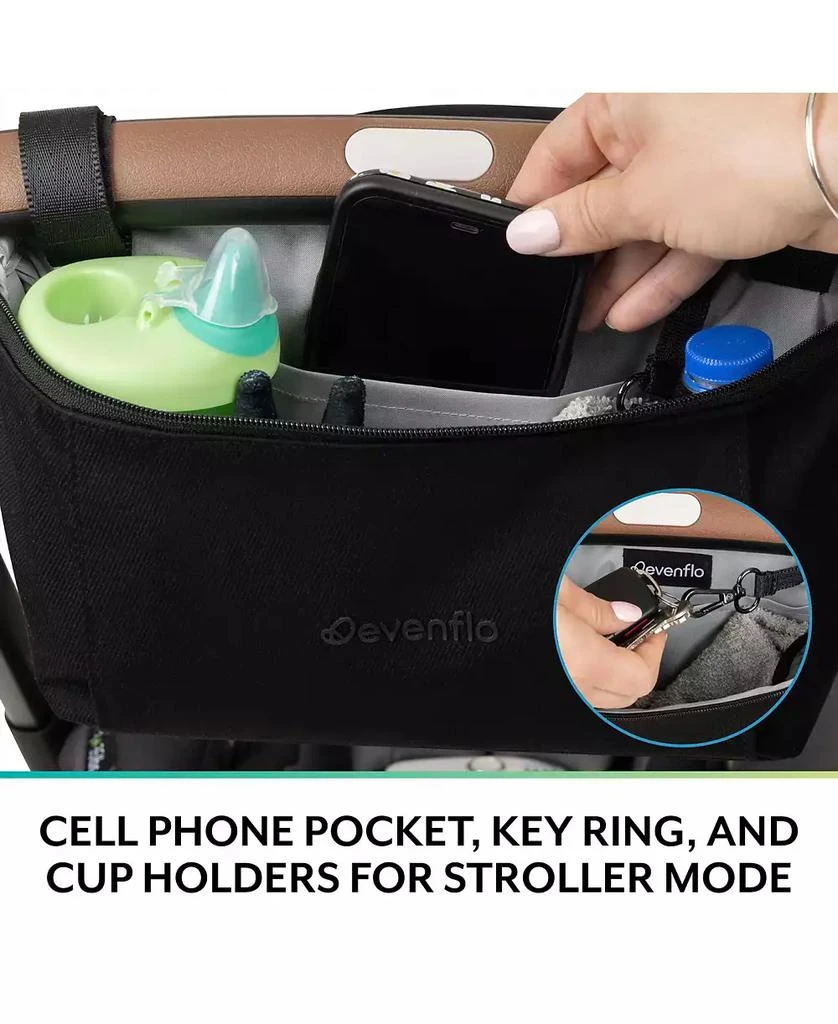 Evenflo Shyft Dualride Stroller Organizer Crossbody Bag 13