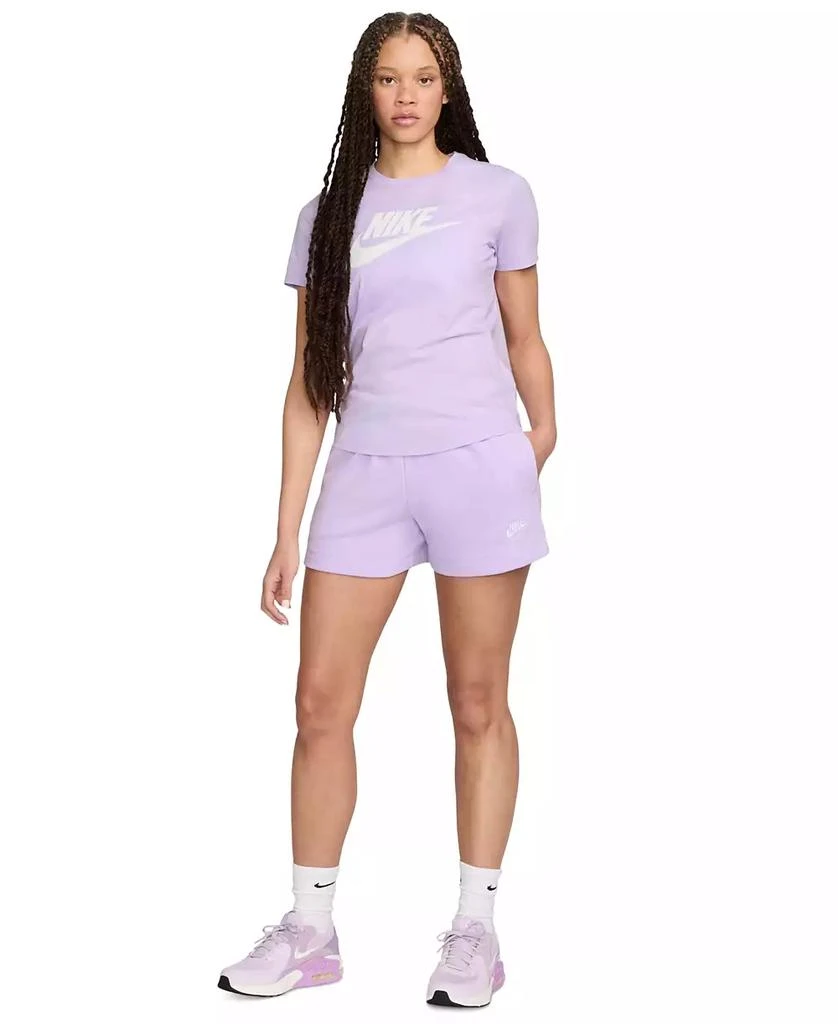 NIKE Women's Sportswear Club Fleece Mid-Rise Shorts 6