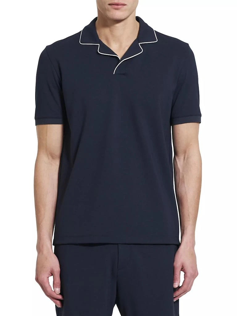 Theory Tailor Relay Jersey Polo Shirt 1