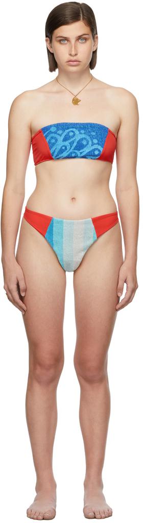 Rave Review SSENSE Exclusive Red Nova Neema Bikini