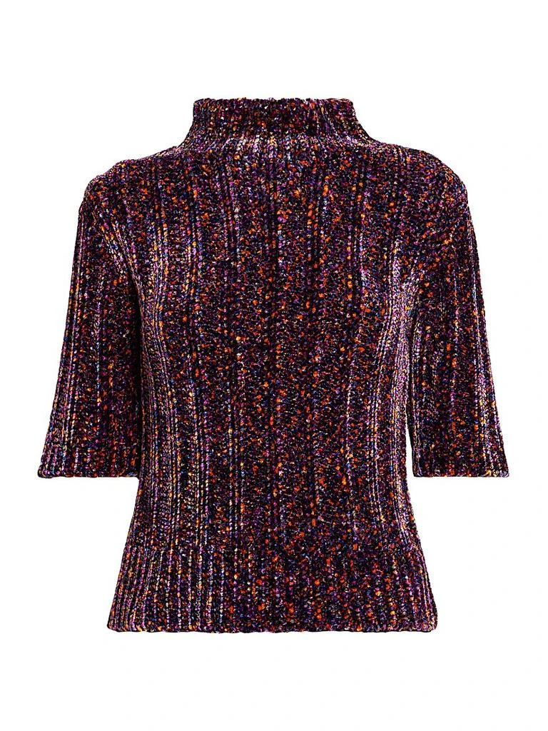 Dries Van Noten Terri Speckled Knit Top 1