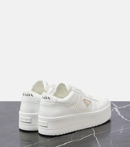 Prada Downtown Bold leather platform sneakers - Casual Shoes