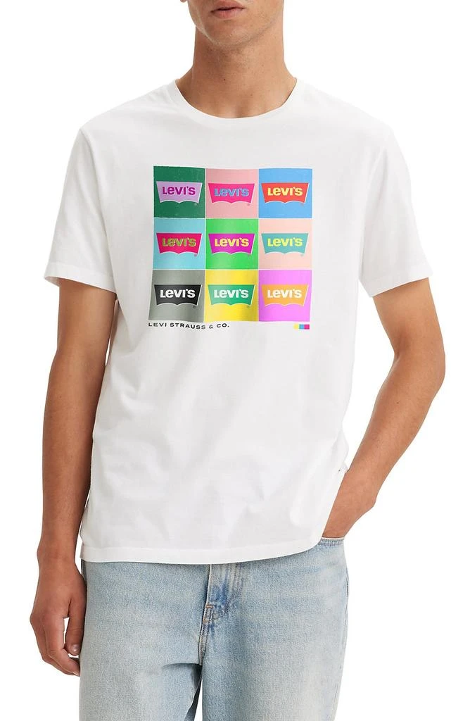 Levi's Grid Logo Cotton Graphic T-Shirt 1