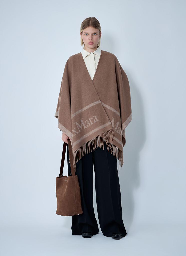 Max Mara Hilde Logo Motif Scarf
