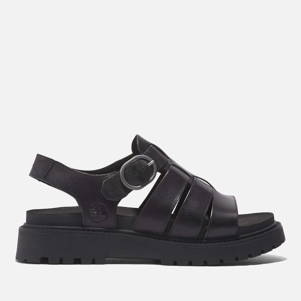 Timberland Women's Clairemont Way Leather Fisherman Sandals 1