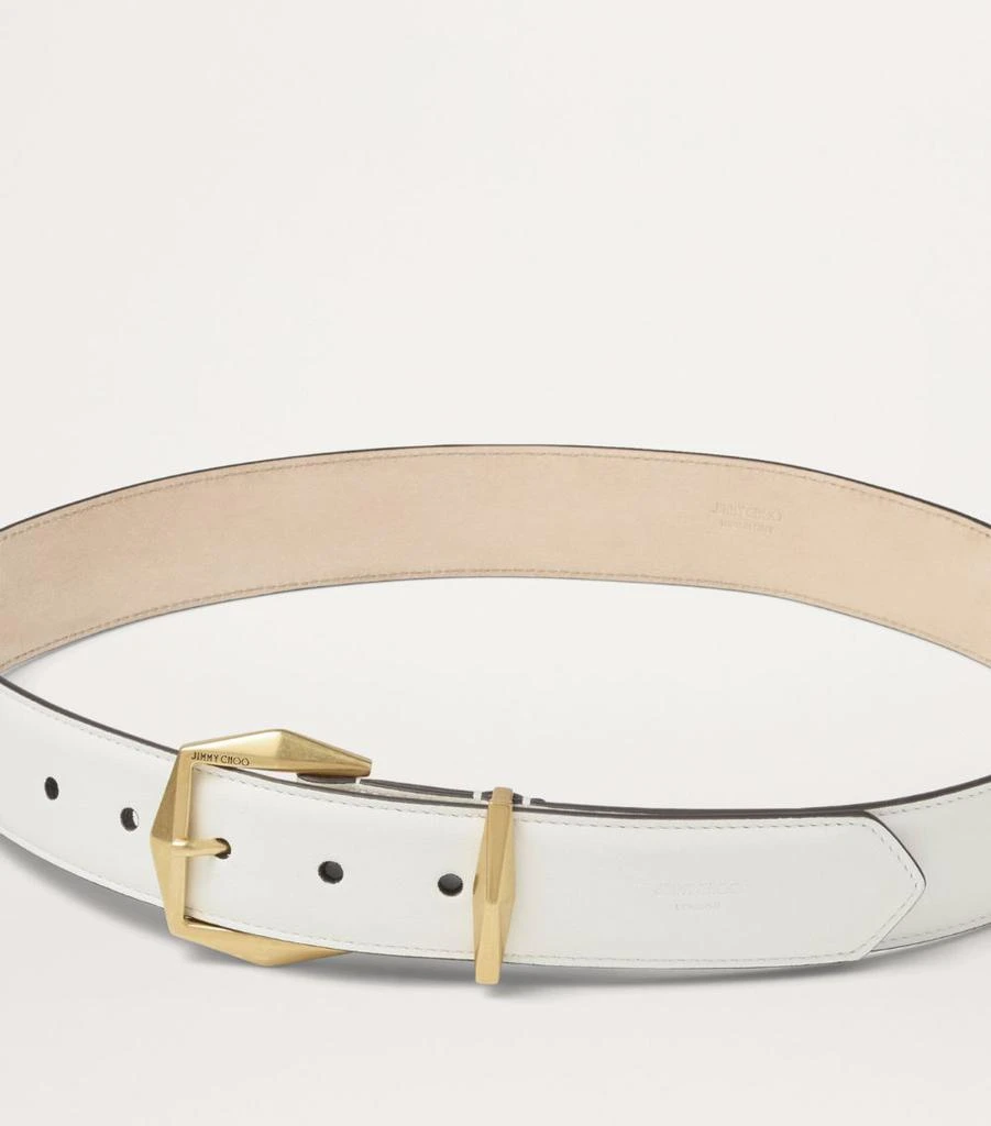 Jimmy Choo Diamond-Motif Belt 3