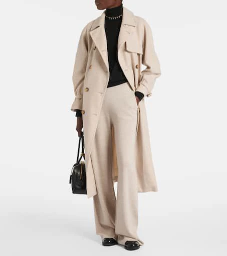 Max Mara Wilma knitted wool wide-leg pants 2