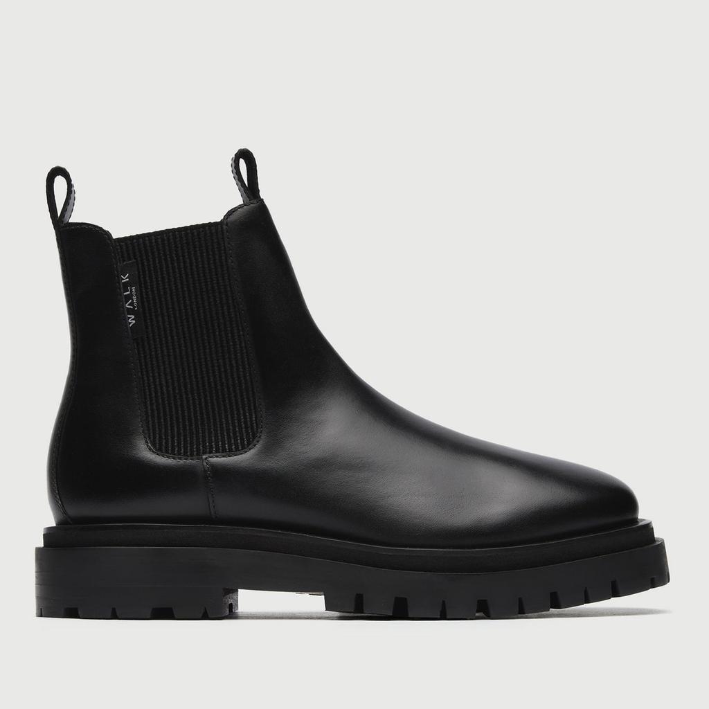 Walk London Walk London Dana Leather Low Chelsea Boots