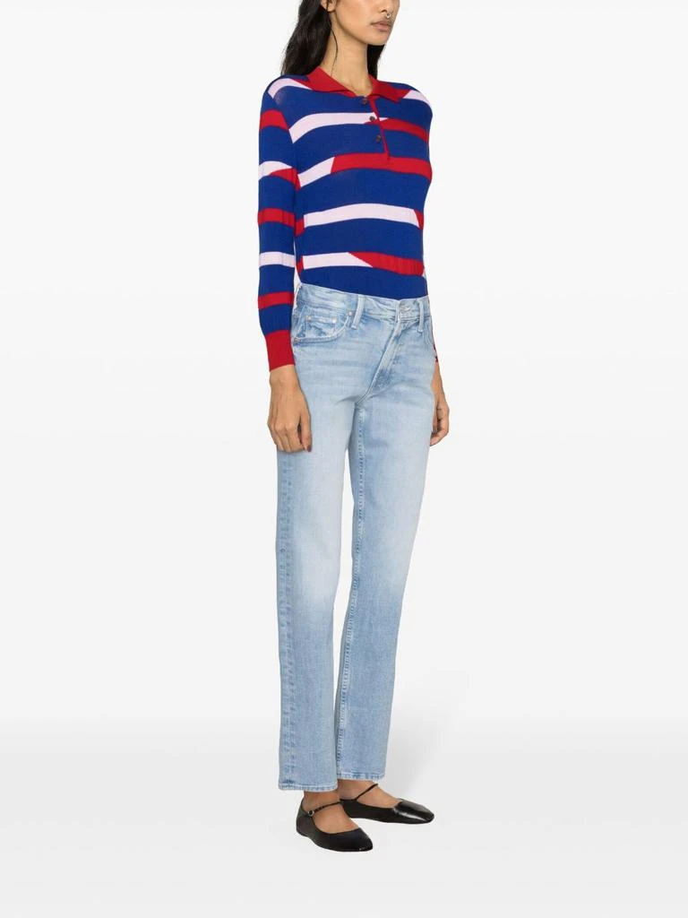 MOTHER STRAIGHT LEG DENIM JEANS 4
