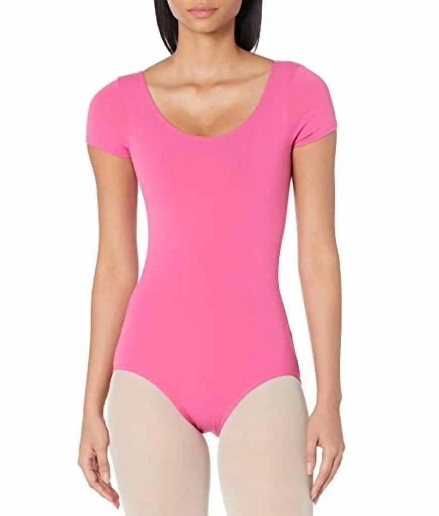 Capezio ADULT SHORT SLEEVE LEOTARD 1