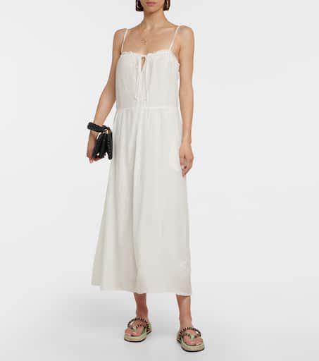 Velvet Farrah cotton and silk maxi dress